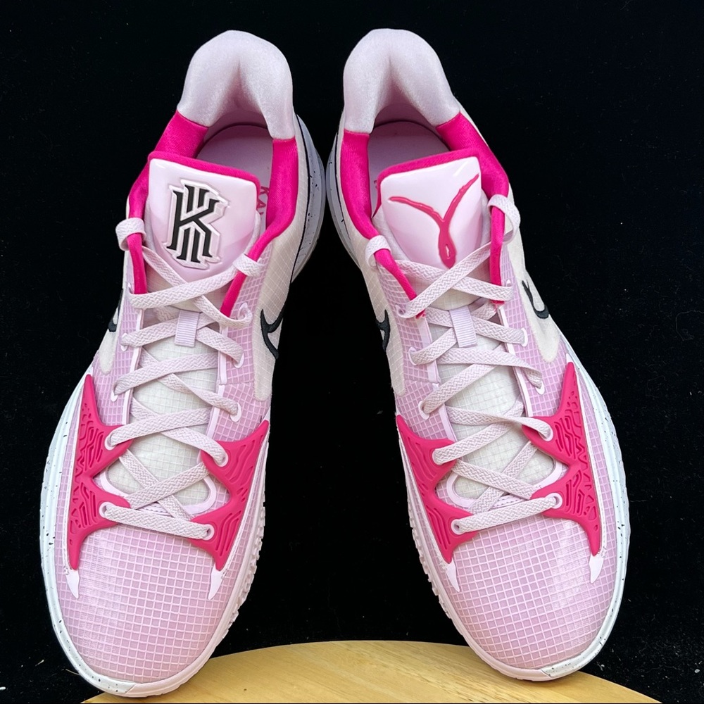 Nike Kyrie Low 4 “Kay Yow” Regal Pink Vivid Pink Men’s Sz 17 DV2496-600 - Picture 11 of 11